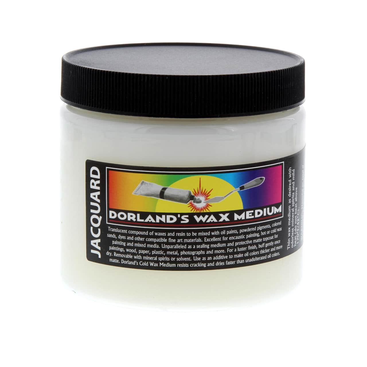 Jacquard Dorlands Wax 4fl oz – Cera fría mediana fabricada en Estados  Unidos – Pintura al óleo – Sellador de acuarela – Incluido con cuchillo de